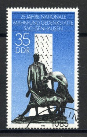 1986 - GERMANIA DDR - MONUMENTI DEL RICORDO - USATO - LOTTO/36653