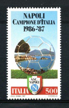 1987 - REPUBBLICA - NAPOLI CAMPIONE - NUOVO - LOTTO/30258