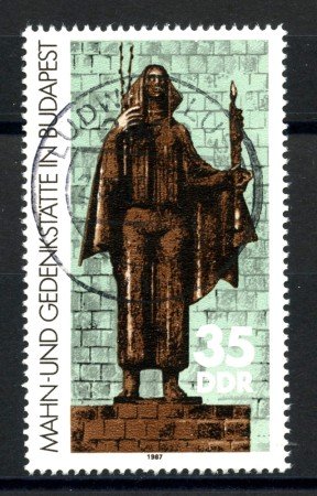 1987 - GERMANIA DDR - MONUMENTI DEL RICORDO - USATO - LOTTO/36664