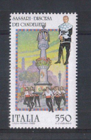 1988 - LOTTO/6904 - REPUBBLICA - FOLCLORE SASSARI