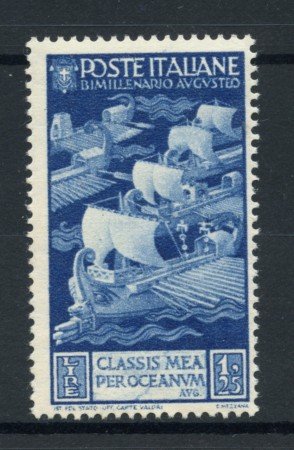 1937 - LOTTO/14386 - REGNO - 1,25 LIRE BIMILLENARIO DI AUGUSTO - NUOVO
