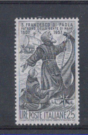1957 - LOTTO/6327 - REPUBBLICA - S.FRANCESCO DI PAOLA