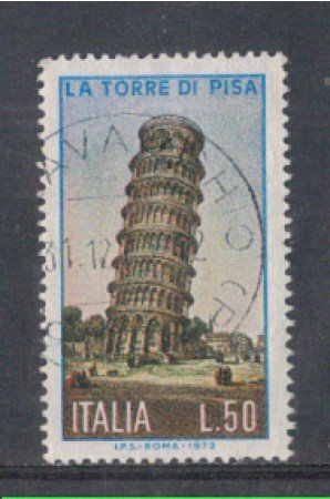 1973 - LOTTO/6587U - REPUBBLICA - TORRE DI PISA  USATO
