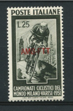 1951 - LOTTO/11703 - 25 LIRE CICLISMO - LING.
