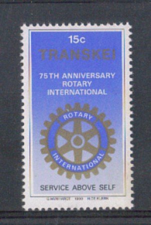 1980 - LOTTO/4547 - TRANSKEY - ROTARY 75° ANNIV.