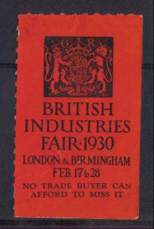 GRAN BRETAGNA - 1930 - LOTTO/1738 - LONDRA BRITHIS INDUSTRIES
