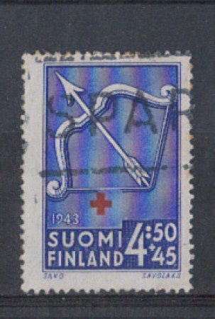 1943 - LOTTO/4671 - FINLANDIA - PRO CROCE ROSSA