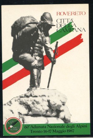1987 - ITALIA - TRENTO - 60° ADUNATA NAZIONALE ALPINI - LOTTO/31200