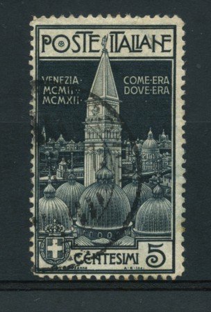 1912 - LOTTO/14832 - REGNO - 5c. CAMPANILE DI VENEZIA - USATO