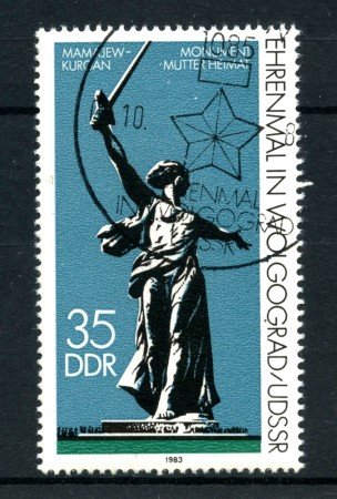 1983 - GERMANIA DDR - MONUMENTI DEL RICORDO - USATO - LOTTO/36613U