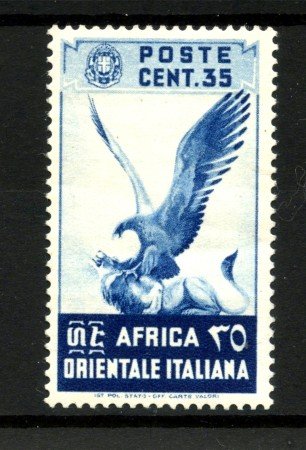 1938 - AFRICA ORIENTALE - LOTTO/24921 - 35c. PITTORICA - NUOVO