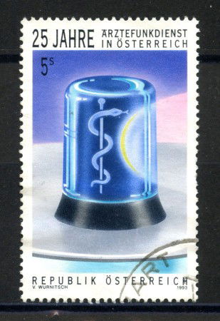 1993 - AUSTRIA - RADIOSERVIZIO MEDICO - USATO - LOTTO/39649