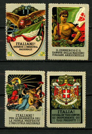ITALIA - LOTTO/13741 - ITALIANI FAVORITE L'INDUSTRIA NAZIONALE