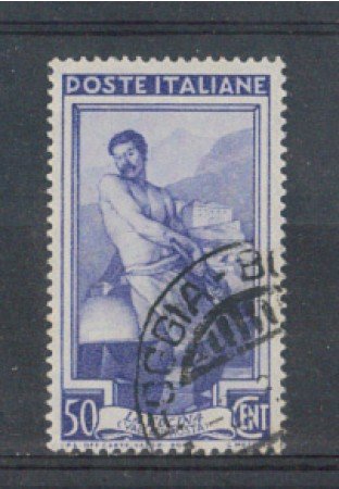 1950 - LOTTO/6115UDB - REPUBBLICA - 50c. ITALIA AL LAVORO USATO
