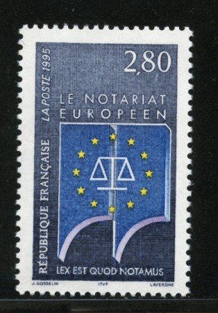1995 - LOTTO/13933 - FRANCIA - NOTARIATO  EUROPEO - NUOVO
