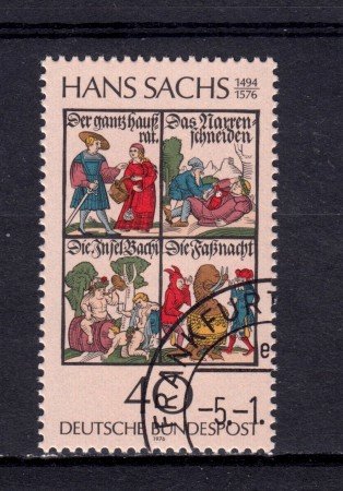 1976 - GERMANIA FEDERALE - HANS SACHS - USATO - LOTTO/31474U