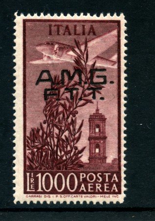 1948 - LOTTO/23746 - TRIESTE A - POSTA AEREA 1000 LIRE  - NUOVO
