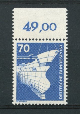 1975 - LOTTO/18958 - GERMANIA FEDERALE - 70p. CANTIERE - NUOVO