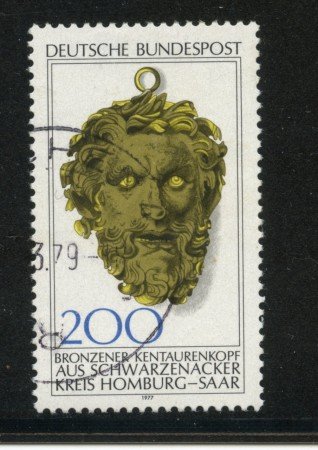 1977 - LOTTO/18993 - GERMANIA - 200p.  TESTA DI CENTAURO - USATO