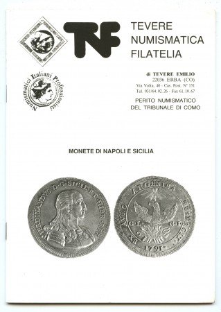 CATALOGO - MONETE DI NAPOLI E SICILIA - EDIZIONE TEVERE NUMISMATICA - LOTTO/32223