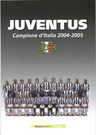 2005 - REPUBBLICA - LOTTO/43342 - JUVENTUS CAMPIONE - FOLDER POSTE ITALIANE