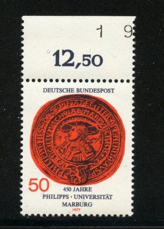 1977 - LOTTO/18992 - GERMANIA - UNIVERSITA' DI MARBURGO - NUOVO