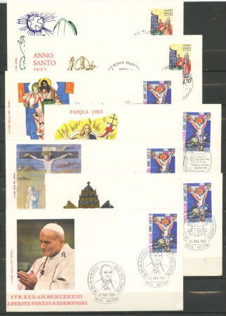 1983 - LOTTO/38642 - ANNO SANTO STRAORDINARIO - 13 BUSTE