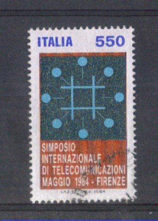 1984 - LOTTO/6813U - REPUBBLICA - TELECOMUNICAZIONI - USATO