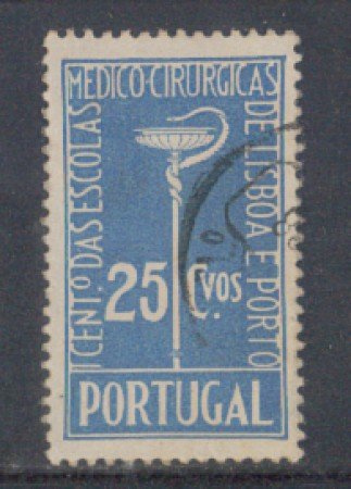 1937  - LOTTO/9698U - PORTOGALLO - SCUOLE MEDICINA - USATO