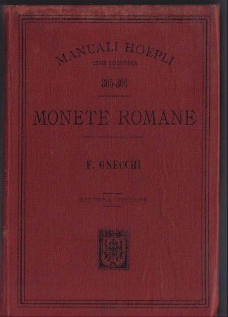 1900 - HOEPLI/1 -  MONETE ROMANE