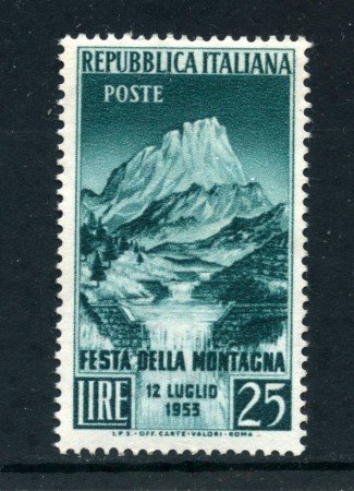 1953 - REPUBBLICA - FESTA DELLA MONTAGNA - NUOVO - LOTTO/27233