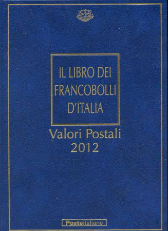 2012 - REPUBBLICA - LOTTO/43352 - LIBRO UFFICIALE DELLE POSTE