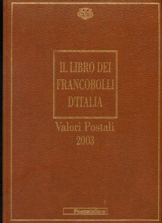 2003 - REPUBBLICA - LOTTO/43360 - LIBRO UFFICIALE DELLE POSTE
