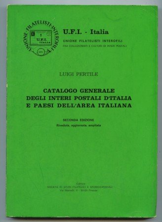 1977 - GATALOGO GENERALE INTERI POSTALI D'ITALIA E PAESI AREA ITALIANA - LOTTO/32207