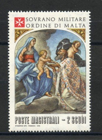 1978 - SOVRANO MILITARE DI MALTA - NATALE  -  NUOVO - LOTTO/32269
