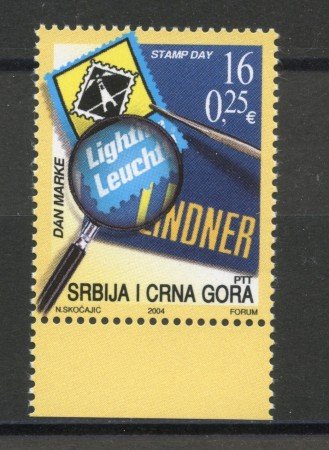 2004 - SERBIA MONTENEGRO - LOTTO/37655 - GIORNATA FRANCOBOLLO - NUOVO