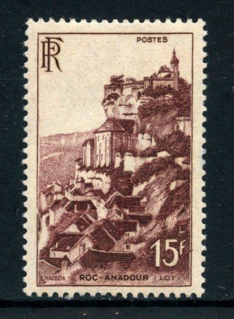 1946 - FRQNCIA - 15 Fr. VEDUTE ROC AMADOUR - LING. - LOTTO/28524