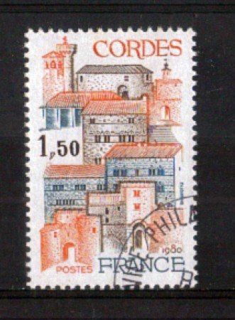 1980 - LOTTO/FRA2081U - FRANCIA - 1,50 Fr. CORDES - USATO