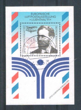 1991 - LOTTO/GFBF23 - GERMANIA - LILIENTHAL 91 FOGLIETTO - USATO