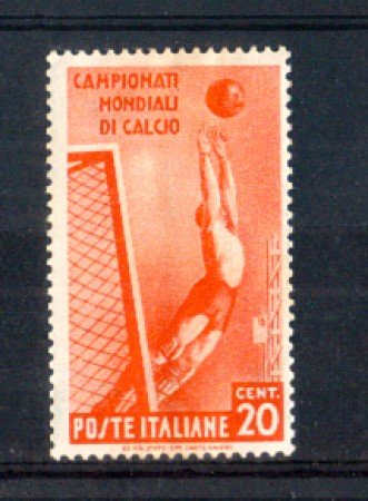 1934 - LOTTO/REG359L - REGNO - 20c. MONDIALI CALCIO