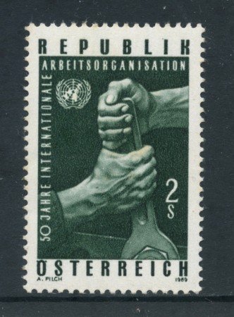 1969 - AUSTRIA - CINQUANTENARIO O.I.L. - NUOVO - LOTTO/27942