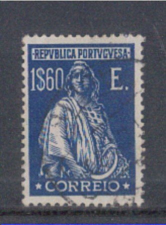 1926 - LOTTO/9679UU - PORTOGALLO - 1,60e. AZZURRO - USATO
