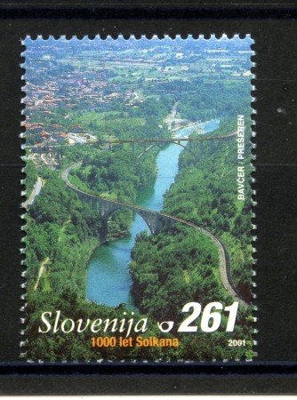 2001 - SLOVENIA - CITTA' DI SOLKAN - NUOVO - LOTTO/34143