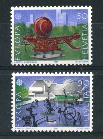 1987 - LOTTO/23565 - SVIZZERA - EUROPA 2v. - NUOVI
