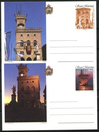 1994 - LOTTO/12230 - SAN MARINO - PALAZZO DEL GOVERNO CART. POSTALI - NUOVE