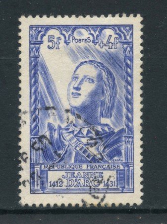1946 - FRANCIA - GIOVANNA D'ARCO - USATO - LOTTO/28522
