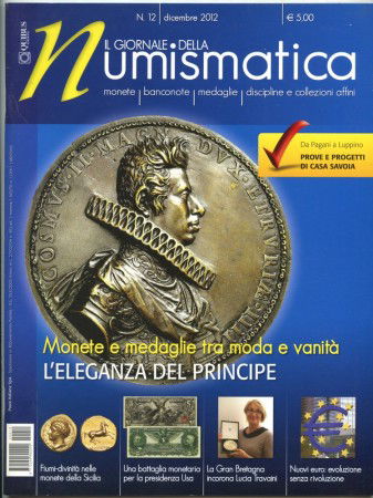 2012 - RIVISTA - LOTTO/43708 - GIORNALE DELLA NUMISMATICA N° 12