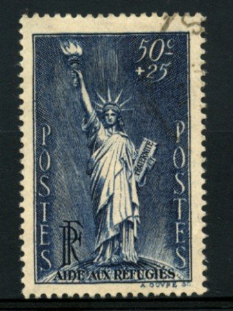 1937 - LOTTO/11784 - 50+25c. PRO RIFUGIATI POLITICI - USATO