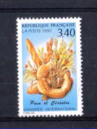 1992 - LOTTO/FRA2751 - FRANCIA -  CONGRESSO PANE E CEREALI 1v. NUOVO