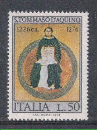 1974 - LOTTO/6612 - REPUBBLICA - S.TOMMASO D'AQUINO